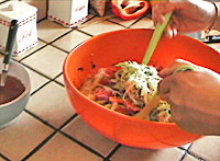 salade crevettes